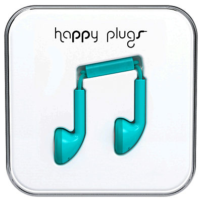 Happy Plugs Earbud Turquoise blue